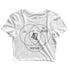 Coding Nerd Engineering CLOUD IS JUST ANOTHER COMPUTER Custom Printed Graphic Design Crop Top T-Shirt for Women